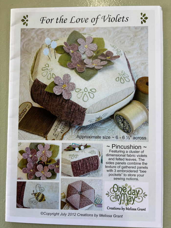 ONE DAY IN MAY FOR THE LOVE OF VIOLETS