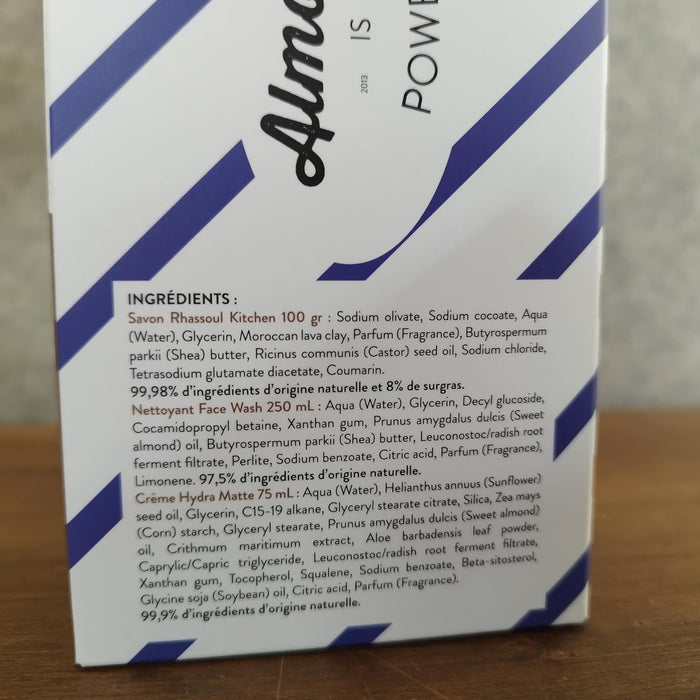 Coffret Cadeau Soin Visage pour Homme HAPPY FACE
