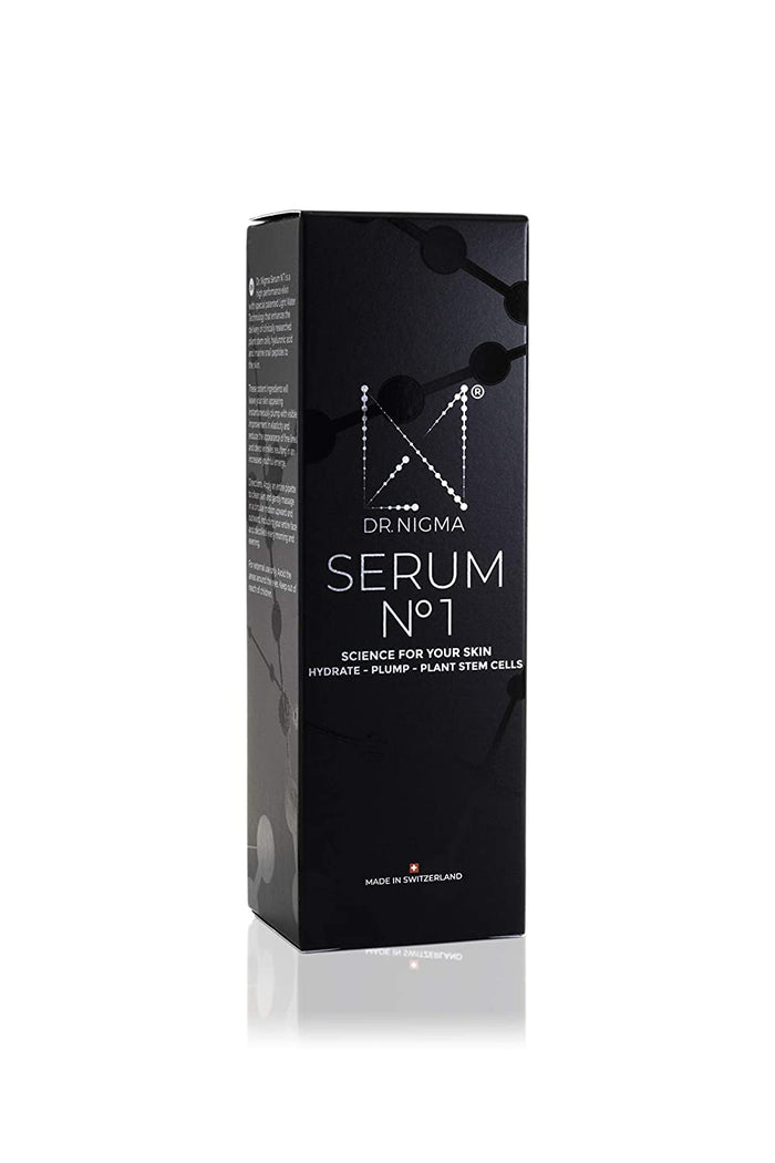 Dr. Nigma Serum No 1, Face Serum, Hydrate, Plump, Plant Stem Cells, 1.0 Fl. Oz.