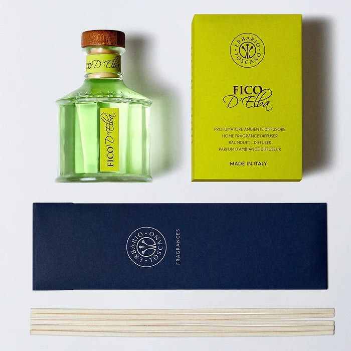 Erbario Toscano Fico d'Elba (Elba Fig) Green Fruity Home Fragrance Diffuser 250ml