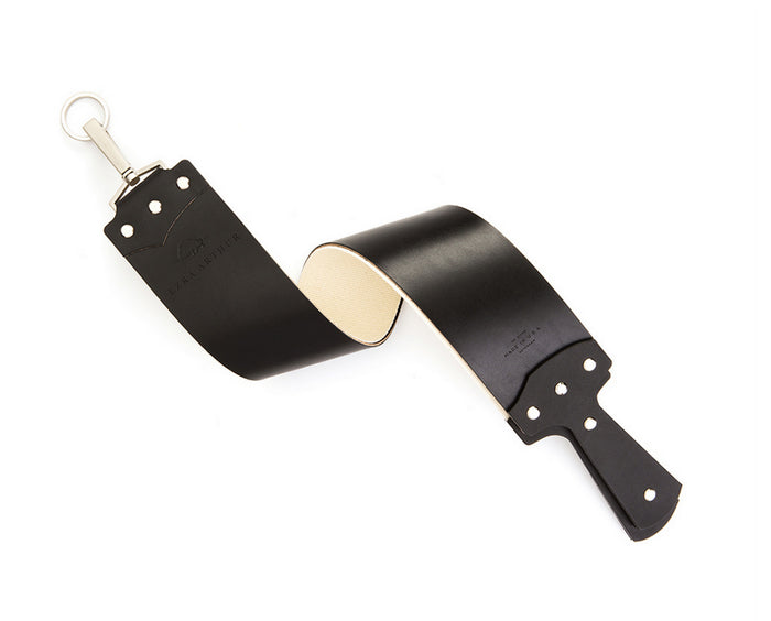 Ezra Arthur Horsehide Razor Strop - 3 Inch Black