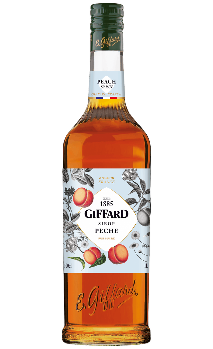 GIFFARD PEACH SYRUP 1 Litre