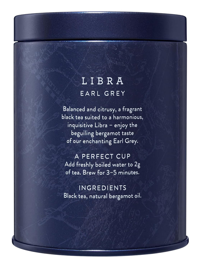 Libra Zodiac Tea – Earl Grey – 30g Loose Leaf Caddy