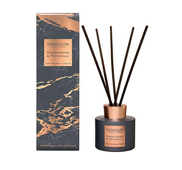 Stoneglow Luna Sandalwood & Patchouli Reed Diffuser (Regular)