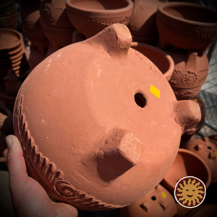 Bottom Side of Molcajete Planter