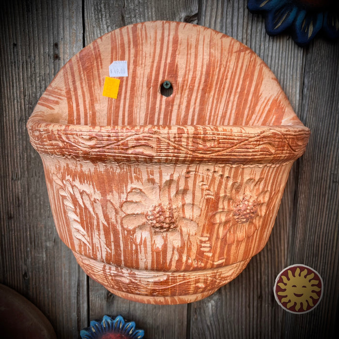 Terra Cotta Wall Pocket | Bell, 12"