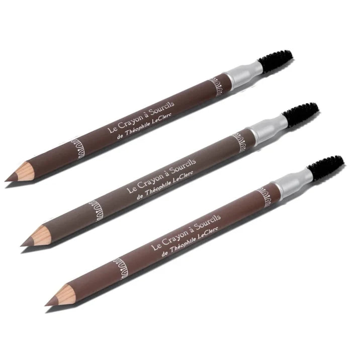 T.LeClerc Eyebrow Pencil with Brush Natural Definition Long-Lasting 1.08 g Shade 02 Chatain