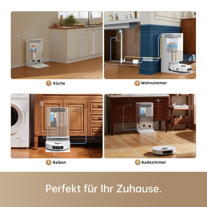 Wateraansluitingsset voor automatisch bijvullen en aftappen voor L10sProUltra/X30Ultra/X40UltraComplete/L40Ultra/L10sUltraGen2/X50UltraComplete/L50ProUltra/L40sProUltra/L40UltraAE