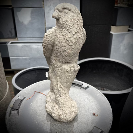 Concrete Hawk Statue