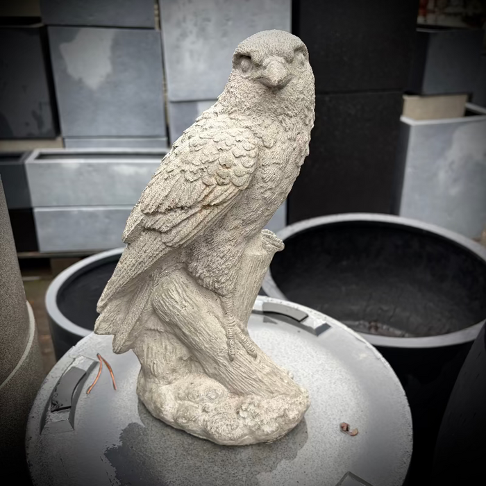 Concrete Hawk Statue