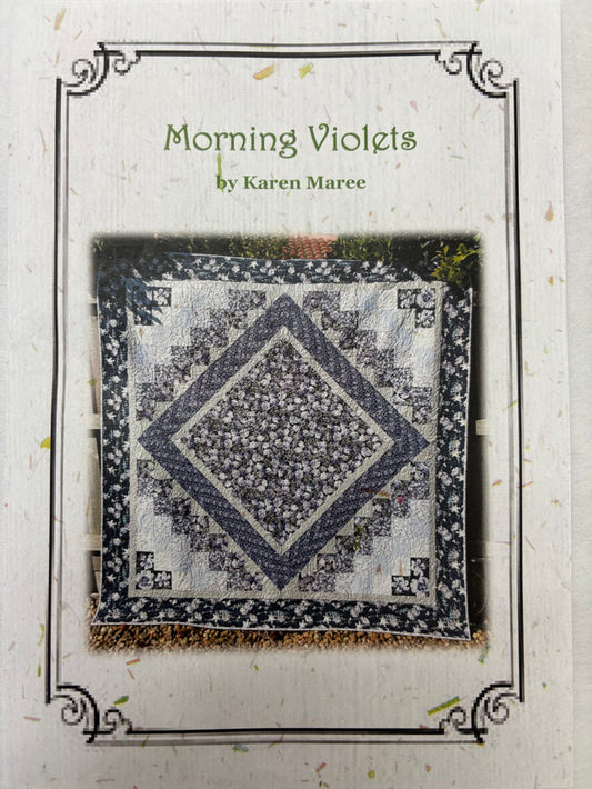CADD COTTAGE MORNING VIOLETS QUILT PATTERN