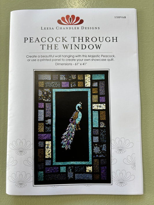 THE PEACOCK THROUGH THE WINDOW PATTERN