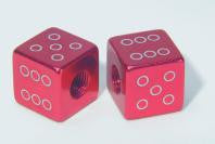 Alloy Anodised Dice - Valve Caps
