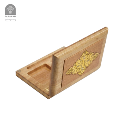 Amber Aroma Box with Inlaid mosaic art