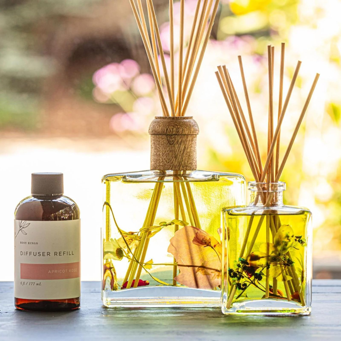 Apricot Rose Botanical Diffuser, Single Piece, 4 oz Lasts 4-6 Months
