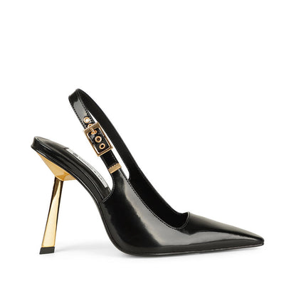 Aurora Pump Black Leather