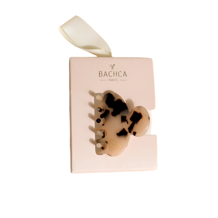 Bachca Tortoiseshell Claw Clip – Strong Hold Cellulose Acetate Hair Clip for Hair Styling (6.5cm)