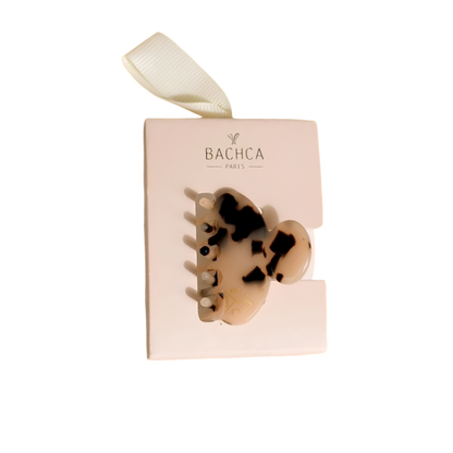 Bachca Tortoiseshell Claw Clip – Strong Hold Cellulose Acetate Hair Clip for Hair Styling (6.5cm)