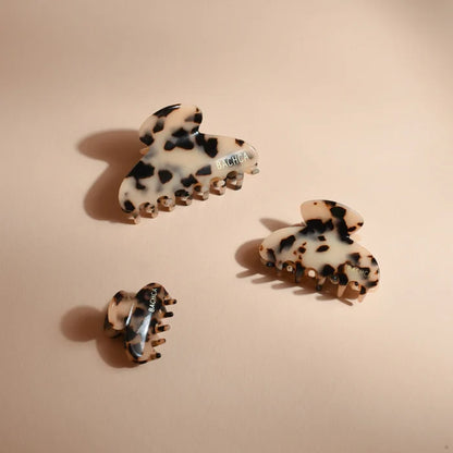 Bachca Tortoiseshell Claw Clip – Strong Hold Cellulose Acetate Hair Clip for Hair Styling (6.5cm)