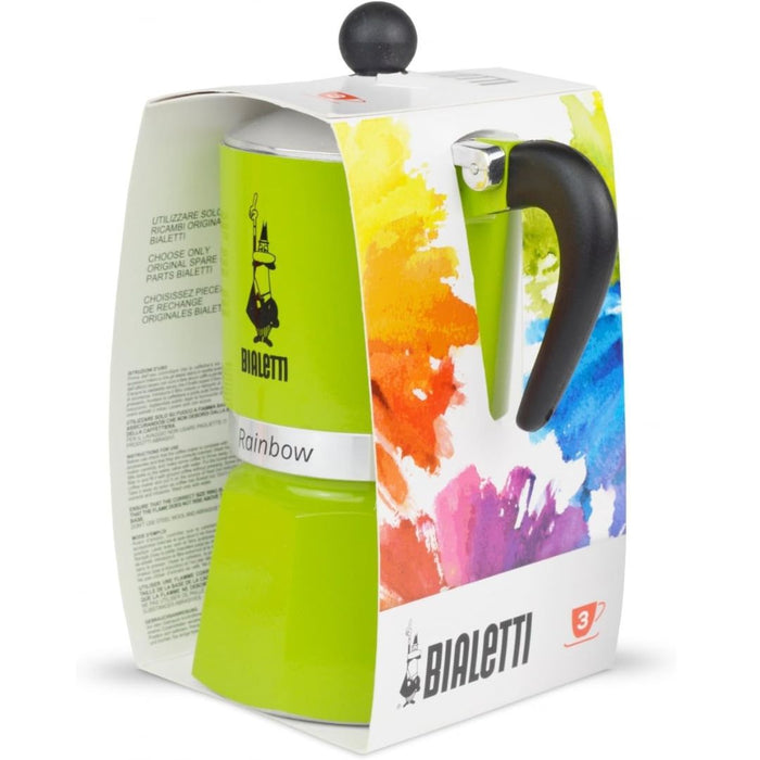 Bialetti Moka Rainbow 6 Cup Coffee Maker