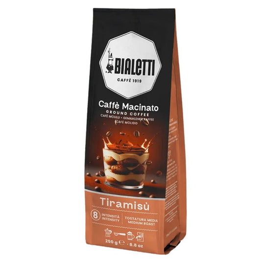 Bialetti Perfetto Moka Tiramisù ground coffee 250 grams