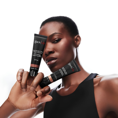 Black Up High Coverage Cream Foundation VEGAN - Full Coverage Liquid Foundation (HC00)