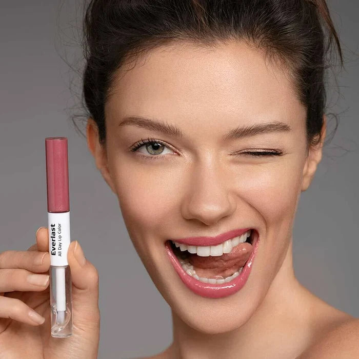 Careline Everlast Lip Color #702 Light Violet | Long-Lasting Liquid Lip Color & Gloss