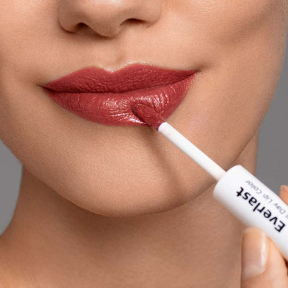 Careline Everlast Lip Color #714 Cherry Brown | Long-Lasting Liquid Lip Color & Gloss