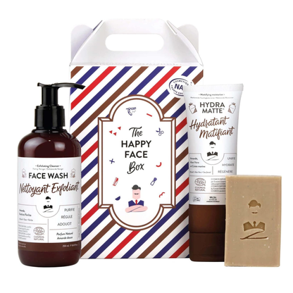 Coffret Cadeau Soin Visage pour Homme HAPPY FACE