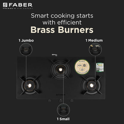 COOKTOP NEBULA 3BB BK