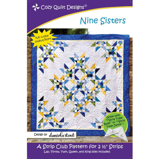 COZY QUILT DESIGNS NINE SISTERS PATTERN