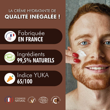 Crème de Soin Visage Hydratante/Matifiante Pour Homme Hydra Matte 75 ML