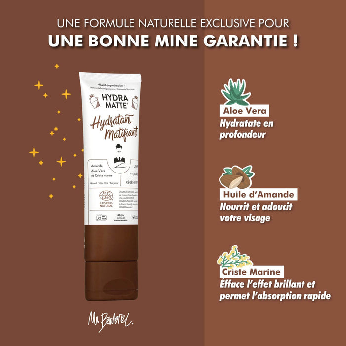Crème de Soin Visage Hydratante/Matifiante Pour Homme Hydra Matte 75 ML