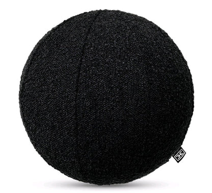 Cushion Palla Boucle Black Sphere Small | Kutmec Kuwait