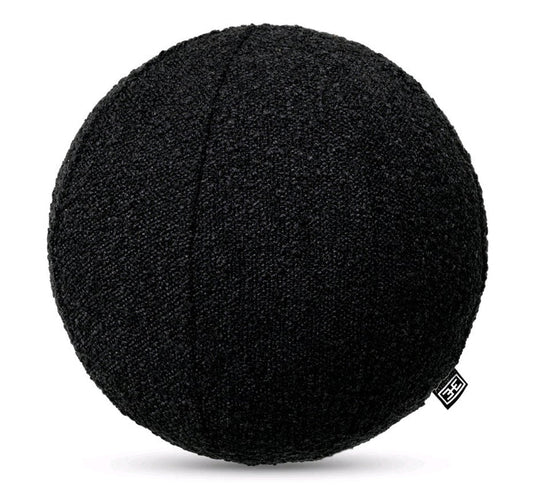 Cushion Palla Boucle Black Sphere Small | Kutmec Kuwait