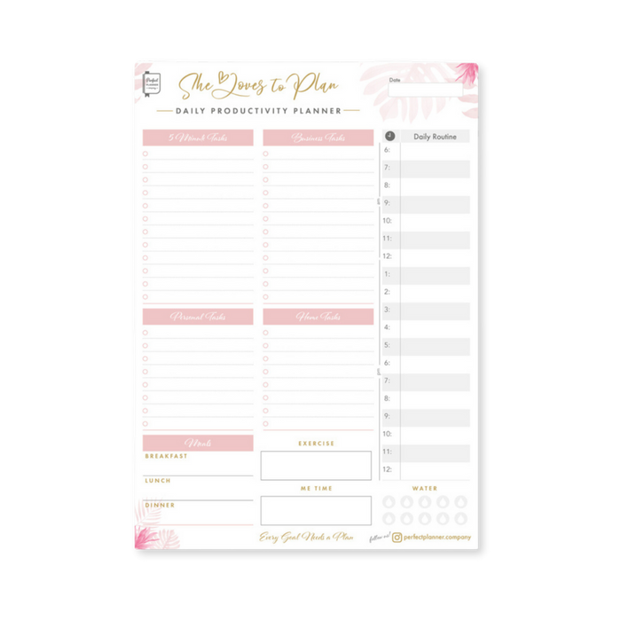 Daily Productivity Desk Pad image 0