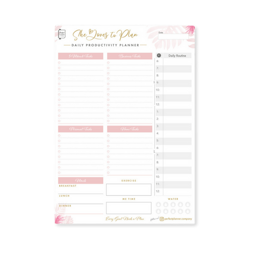 Daily Productivity Desk Pad image 0