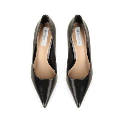 Deborah Pump Leather Black, view 4