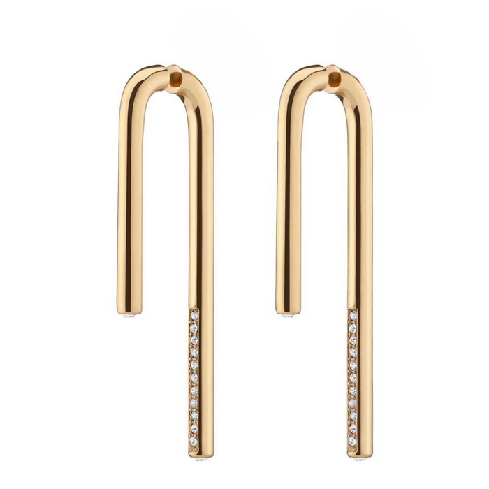 DEMARSON New York - Celeste Linear Drop Earrings