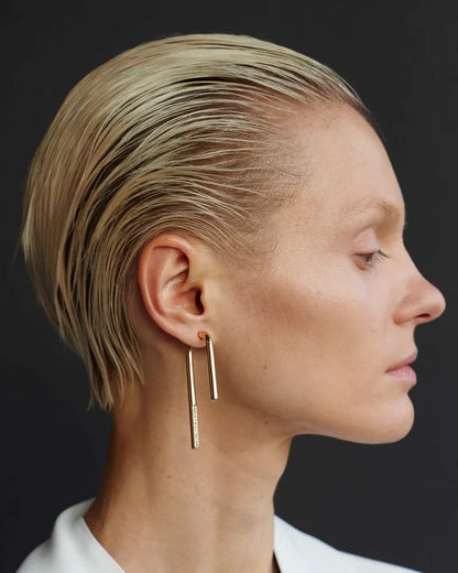 DEMARSON New York - Celeste Linear Drop Earrings