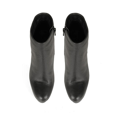 Eloah Boot Black Leather, view 4