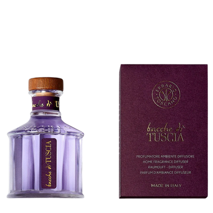 Erbario Toscano Bacche di Tuscia (Tuscia Berries) Fruity Spiced Home Fragrance Diffuser 100mlml
