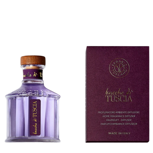 Erbario Toscano Bacche di Tuscia (Tuscia Berries) Fruity Spiced Home Fragrance Diffuser 100mlml