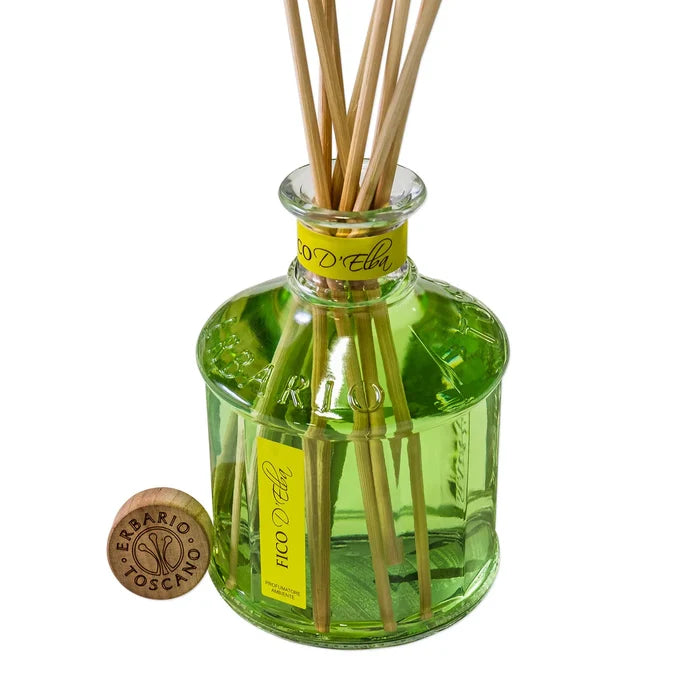 Erbario Toscano Fico d'Elba (Elba Fig) Green Fruity Home Fragrance Diffuser 100ml