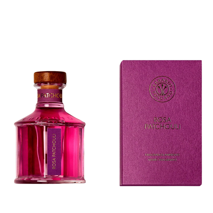 Erbario Toscano Rosa Patchouli (Rose Patchouli) Floral Home Fragrance Reed Diffuser 100ml
