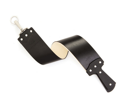 Ezra Arthur Horsehide Razor Strop - 3 Inch Black
