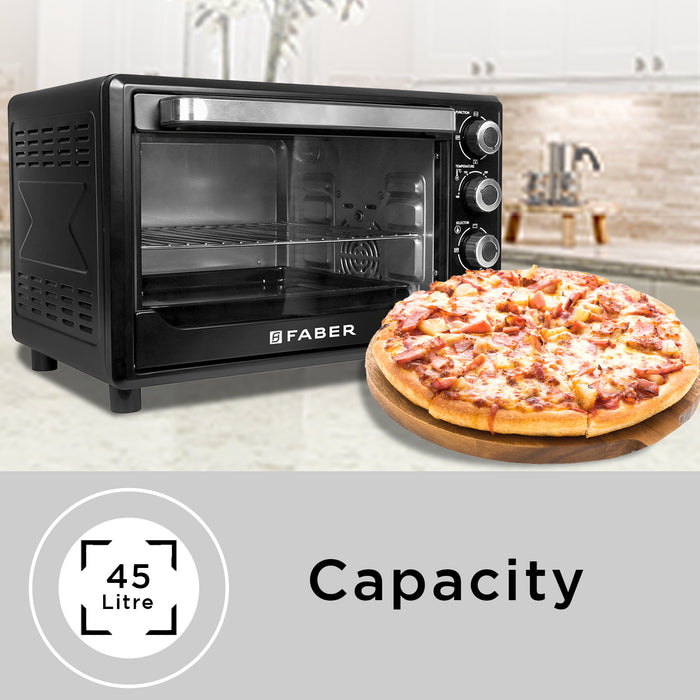 Buy Faber FOTG BK 45L -  Oven, Toaster, Griller OTG Online