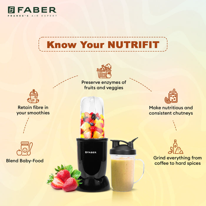 Latest SPORTZ BLENDER FSB 5in1 Nutrifit Nero