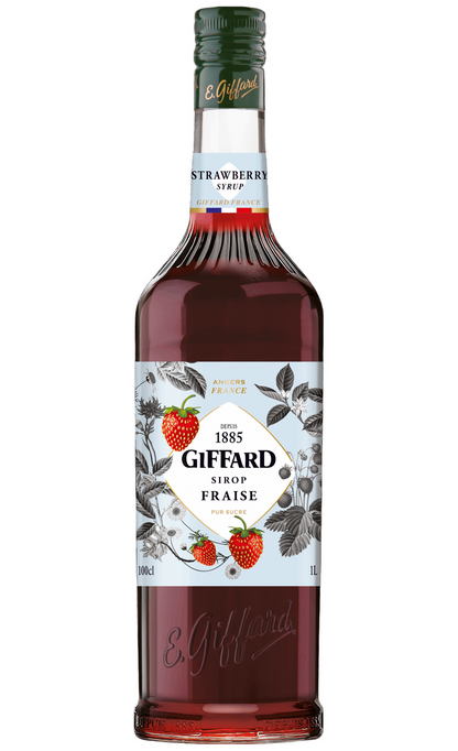 GIFFARD STRAWBERRY SYRUP 1 Litre