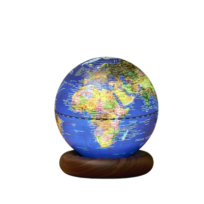 Gingko Design AtlasGlobe Lamp Rechargeable LED - Mini Dark Ocean Blue